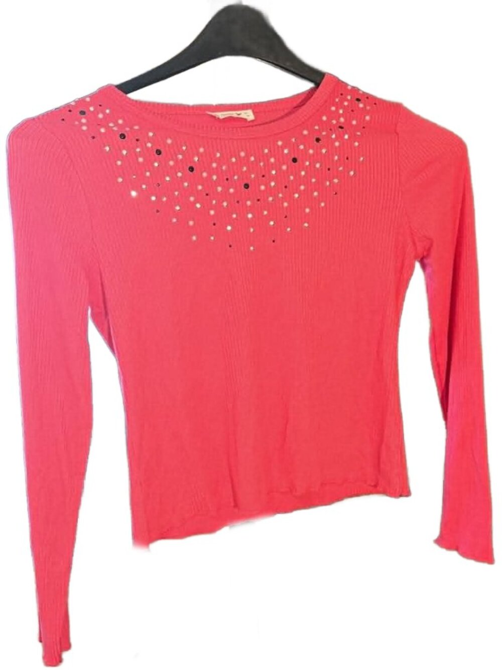 Knitworks Size XL (16) NWT Ribbed Long Sleeve Top